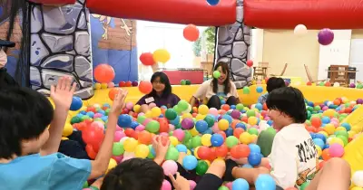トミトンに室内遊具場「キッズビレッジ」プレオープン、夏休み本格開園へ