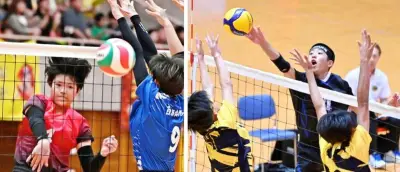 県中学総体バレー女子あげな2年ぶりV、男子スフィーダ沖縄連覇 バド・テニス・卓球も頂点決まる