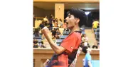 宮城遥希が男子個人優勝、圧勝で集大成 県中学総体卓球