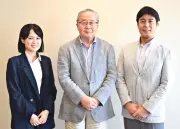 日本財団の尾形会長が本社訪問、「沖縄ハイビスカスの家」開所を報告