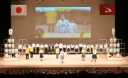 開邦高校3年松本碧さん、あきた総文開会式で決意表明　「熱意・魂・気合を持って挑みます」