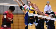 県中学総体バレー男女優勝決まる、バドミントン・テニス・卓球も熱戦