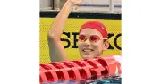 平良吏美華が50メートル自由形で大会新記録優勝 九州高校総体競泳女子