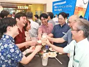ビールとジャズに酔う タイムスビルで「ビアナイト」14日まで