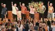 玉城デニー氏が総決起大会 「誰ひとり取り残さない沖縄」と３選へ決意