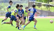 天皇杯開幕、沖縄SVがきょう北九州戦 初戦突破へ練習に熱