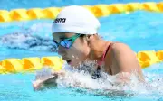 小5平良美愛梨が100平で県小学生新、50平も大会新
