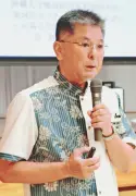 元糸満消防長が防災講演 宜野座区で「東日本大震災から学ぶ命を守る教訓」