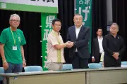 古謝玄太氏と維新が6項目の政策協定、教育・子育て改革を前面に
