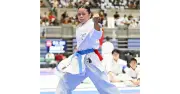 第3回沖縄空手世界大会最終日、宜野湾市で首里・泊手系少女Ⅰは石川彩由が優勝、力強いパッサイ大で成長のV