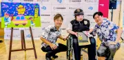 障がい者アートコンで琉球日産賞 金城さん「車ジュネー」が受賞