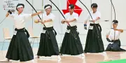 弓道小禄男子、30年ぶり全国総体で堂々7位　近畿総体で快進撃