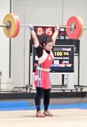 島袋紗羽、トータル180キロで県高校新記録 女子57キロ級2位 日・韓・中ジュニア重量挙げ