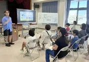 夏休み親子ふくし講座 義足の生活学び理解深める 八重瀬