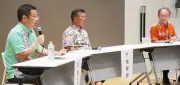 知事選3氏、観光発展のマニフェスト発表 那覇で発表会