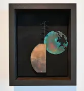 金城徹と園田明華の2人展「在る風景」、ホテルアンテルーム那覇で31日まで