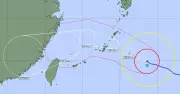 沖縄本島地方、25日昼前に暴風警報か 台風18号が接近、風や波急速に強まる恐れ