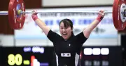 近畿総体・重量挙げ女子69キロ級で並里柚希（名護高3年）が優勝 スナッチ80キロ・トータル173キロ
