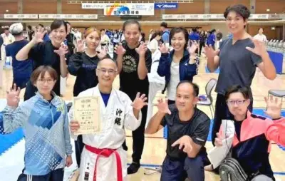 空手日本マスターズ、県勢3選手が5位入賞