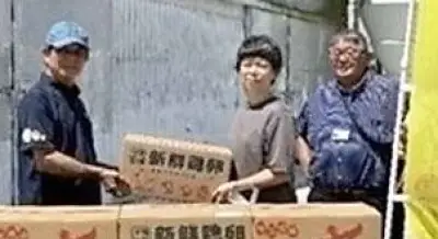 鶏卵1300個を今帰仁村に寄贈　北部の養鶏3事業者が子育て世帯支援