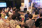 知事選当日深夜に55人集い「#同じ島で」SNSの傷癒やす対話の場