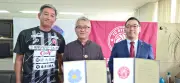 FC琉球高等学院と琉球リハビリテーション学院が教育連携協定 競技力向上へ