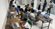 県内初「こども選挙」開催 子どもたちが未来考え投票 沖縄知事選