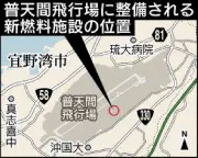 普天間飛行場に燃料施設4基新設へ 環境団体IPPが本格インフラ整備と分析