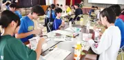 宜野湾社協、中高生が防災の基本学ぶ 非常食作りなど体験