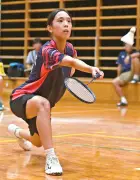 高校新人バドミントン 女子は大城彩葉（コザ）、男子は仲座大貴（糸満）が頂点