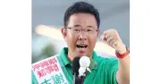 沖縄知事選、古謝玄太氏が当選確実 「オール沖縄」玉城氏破る