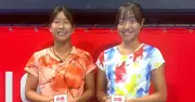 阪口（沖尚高）女子ダブルス準V　3年連続表彰台　全日本Jr.テニス