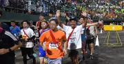 サマーナイトラン沖縄に2570人　涼しい夜のスタジアム外周を快走