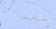 熱帯低気圧、きょうにも台風に発達か　時速15キロで沖縄接近