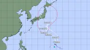 熱帯低気圧、関東方面へ進路変更 沖縄接近の可能性低く 24時間以内に台風へ
